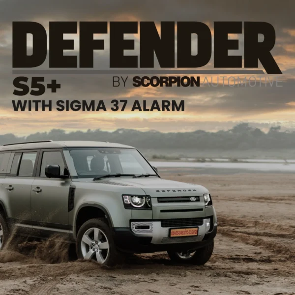 Scorpion DEFENDER S5 Plus Tracker with Alarm and Immobiliser