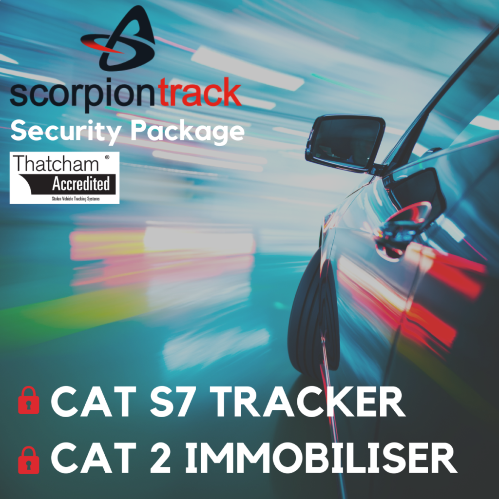 Scorpion S7 Tracker + CAT 2 Immobiliser