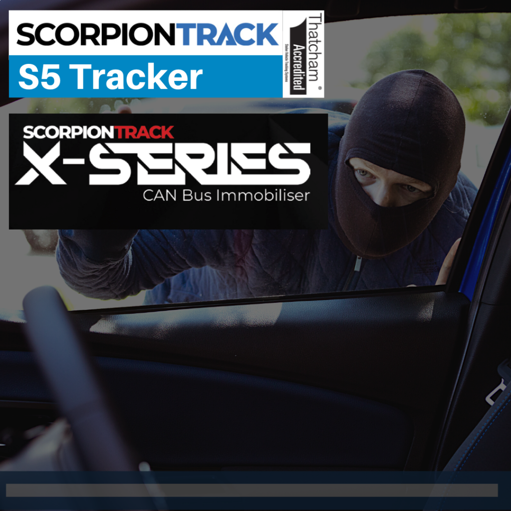 Scorpion X-Series Immobiliser with S5 Tracker