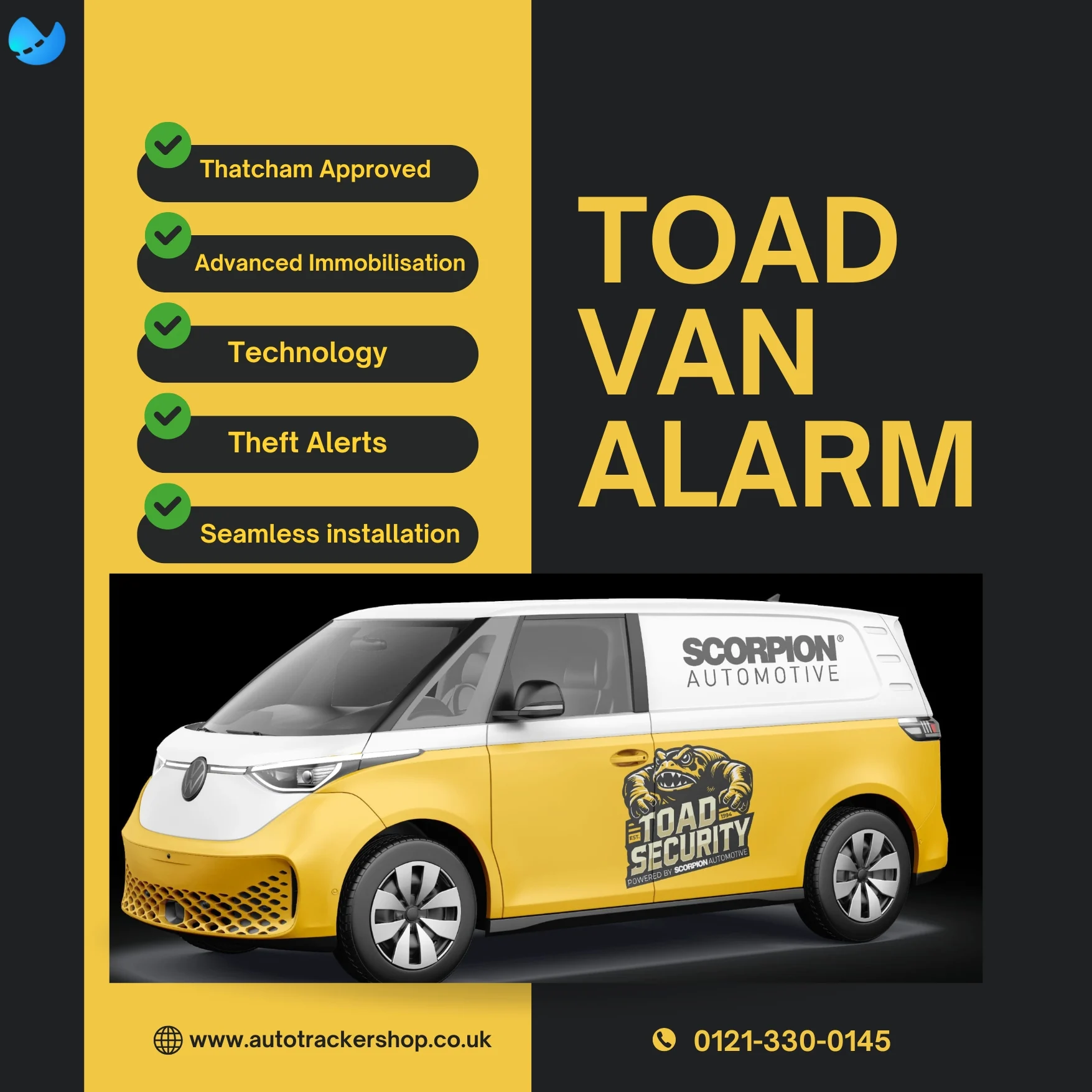 Toad Van Alarms