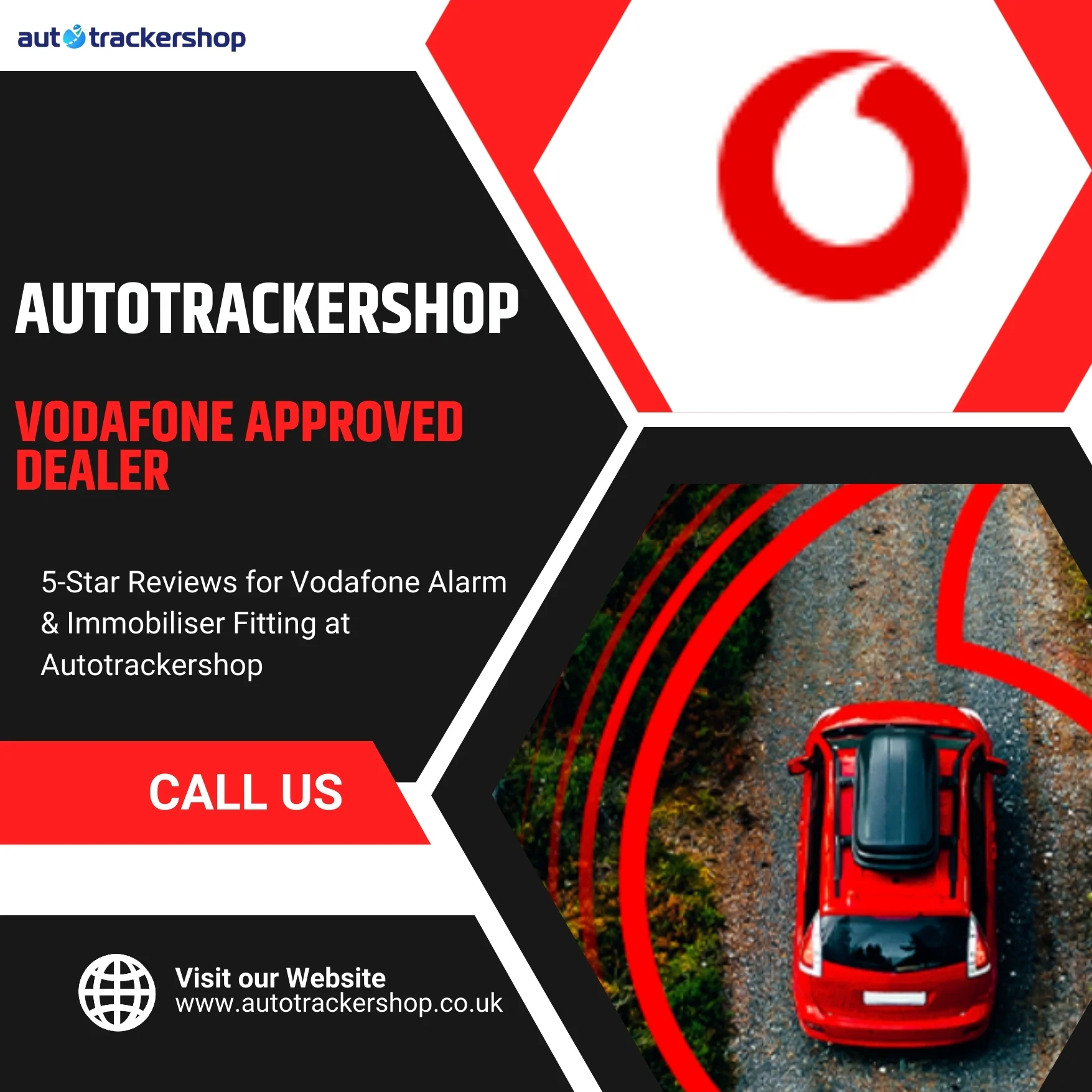 Vodafone alarm and immobiliser