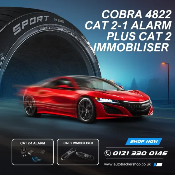 Cobra 4822 CAT 2-1 Alarm