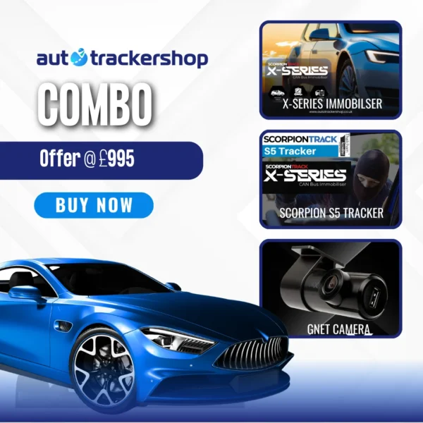 X-Series Immobiliser Scorpion S5 Tracker GNet Camera